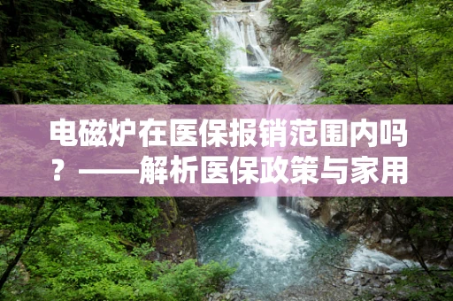 电磁炉在医保报销范围内吗？——解析医保政策与家用电器费用的关系