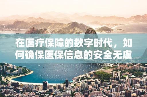 在医疗保障的数字时代，如何确保医保信息的安全无虞？