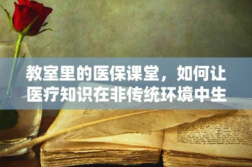 教室里的医保课堂，如何让医疗知识在非传统环境中生根发芽？