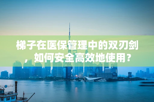 梯子在医保管理中的双刃剑，如何安全高效地使用？