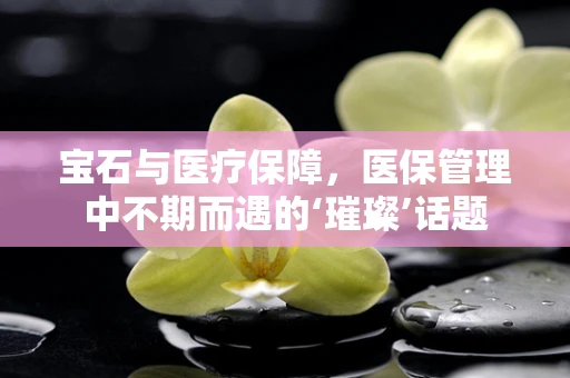 宝石与医疗保障，医保管理中不期而遇的‘璀璨’话题