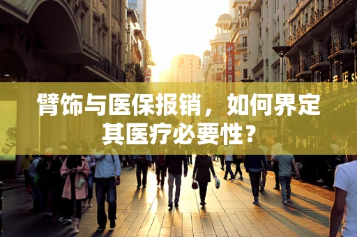 臂饰与医保报销，如何界定其医疗必要性？