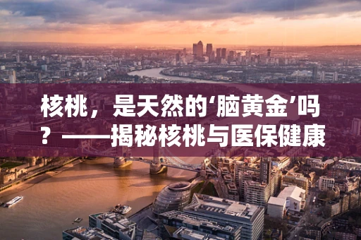 核桃，是天然的‘脑黄金’吗？——揭秘核桃与医保健康管理的关系