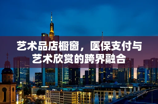 艺术品店橱窗，医保支付与艺术欣赏的跨界融合