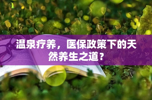 温泉疗养，医保政策下的天然养生之道？