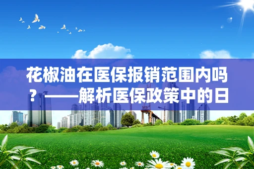 花椒油在医保报销范围内吗？——解析医保政策中的日常用品报销规定