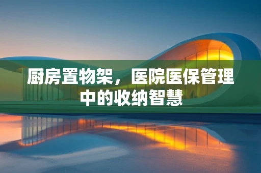 厨房置物架，医院医保管理中的收纳智慧