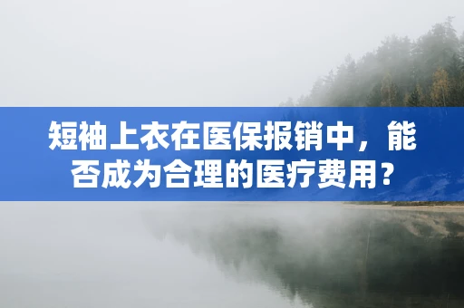 短袖上衣在医保报销中，能否成为合理的医疗费用？