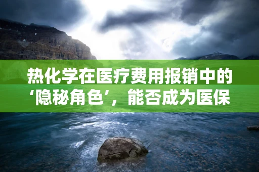 热化学在医疗费用报销中的‘隐秘角色’，能否成为医保管理的新视角？