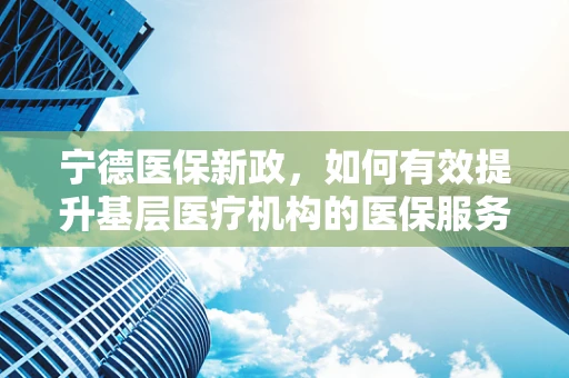 宁德医保新政，如何有效提升基层医疗机构的医保服务效率？