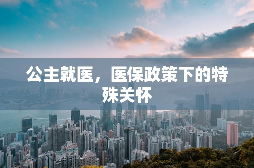 公主就医，医保政策下的特殊关怀