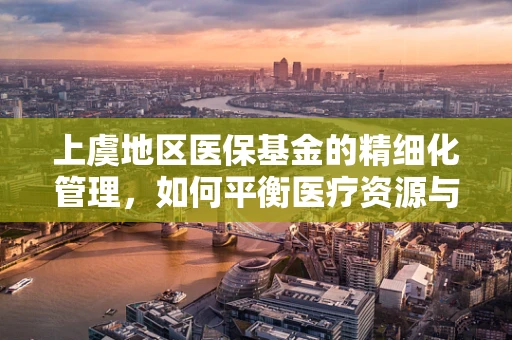 上虞地区医保基金的精细化管理，如何平衡医疗资源与患者需求？