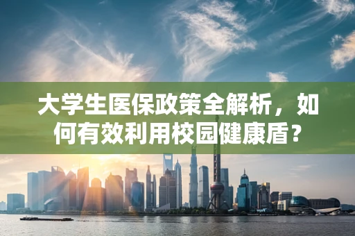 大学生医保政策全解析，如何有效利用校园健康盾？
