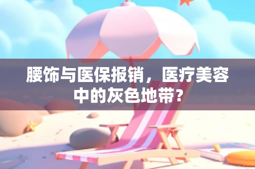 腰饰与医保报销，医疗美容中的灰色地带？
