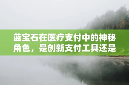蓝宝石在医疗支付中的神秘角色，是创新支付工具还是数据安全隐忧？