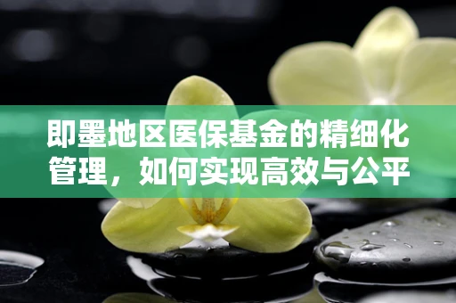 即墨地区医保基金的精细化管理，如何实现高效与公平的平衡？