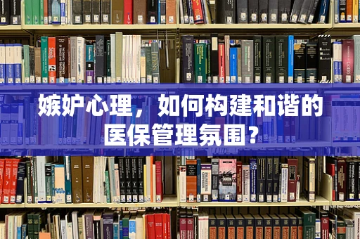 嫉妒心理，如何构建和谐的医保管理氛围？
