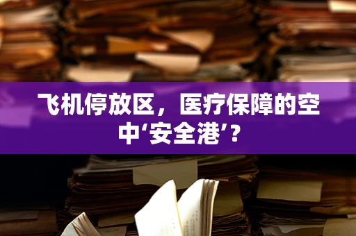 飞机停放区，医疗保障的空中‘安全港’？