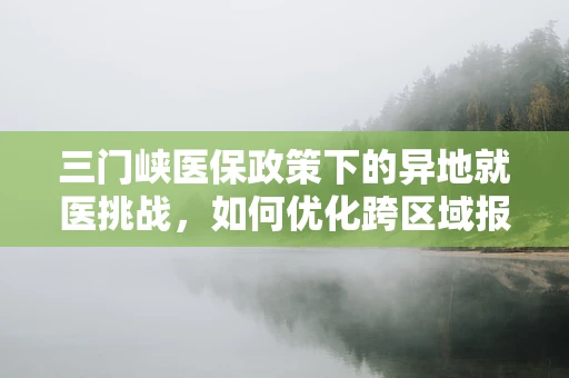 三门峡医保政策下的异地就医挑战，如何优化跨区域报销流程？