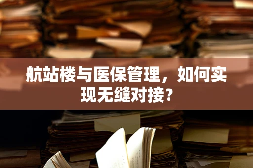 航站楼与医保管理，如何实现无缝对接？