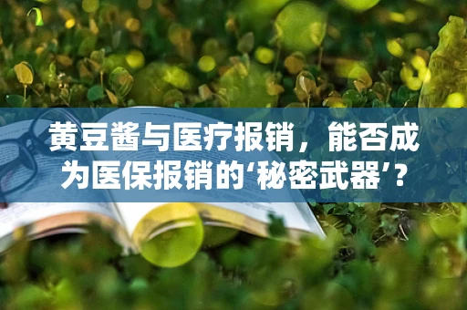 黄豆酱与医疗报销，能否成为医保报销的‘秘密武器’？