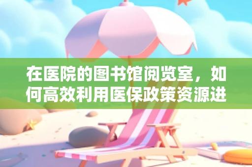 在医院的图书馆阅览室，如何高效利用医保政策资源进行自我提升？