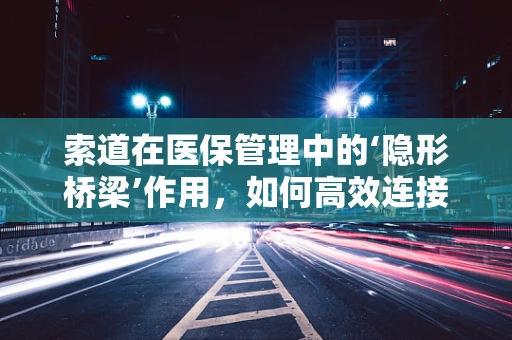 索道在医保管理中的‘隐形桥梁’作用，如何高效连接患者与资源？