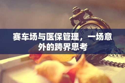 赛车场与医保管理，一场意外的跨界思考