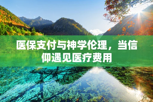 医保支付与神学伦理，当信仰遇见医疗费用