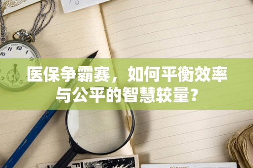 医保争霸赛，如何平衡效率与公平的智慧较量？
