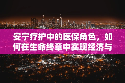安宁疗护中的医保角色，如何在生命终章中实现经济与心灵的双重安宁？