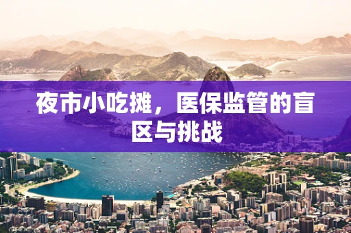 夜市小吃摊，医保监管的盲区与挑战