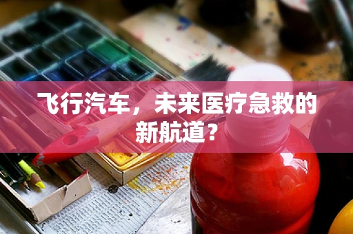 飞行汽车，未来医疗急救的新航道？