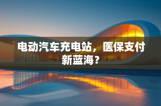 电动汽车充电站，医保支付新蓝海？