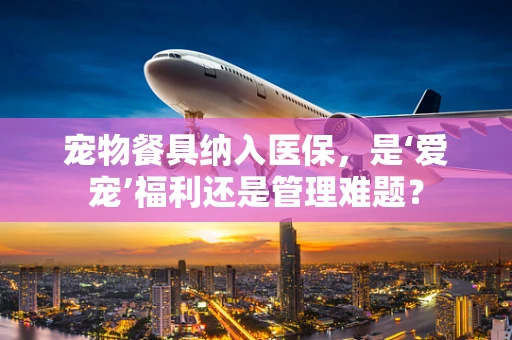 宠物餐具纳入医保，是‘爱宠’福利还是管理难题？