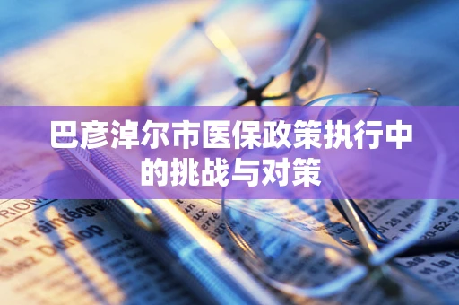 巴彦淖尔市医保政策执行中的挑战与对策