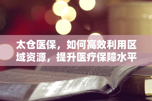 太仓医保，如何高效利用区域资源，提升医疗保障水平？