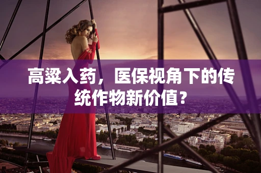 高粱入药，医保视角下的传统作物新价值？