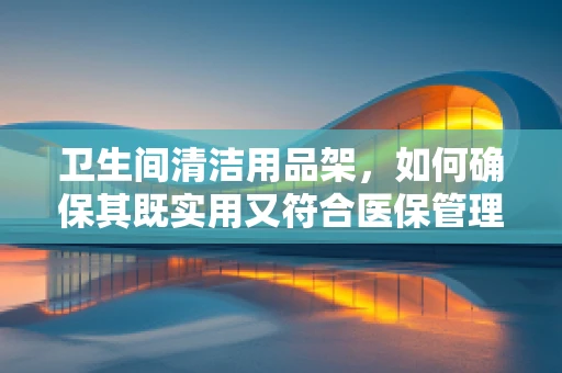 卫生间清洁用品架，如何确保其既实用又符合医保管理规范？