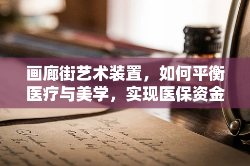 画廊街艺术装置，如何平衡医疗与美学，实现医保资金的合理运用？