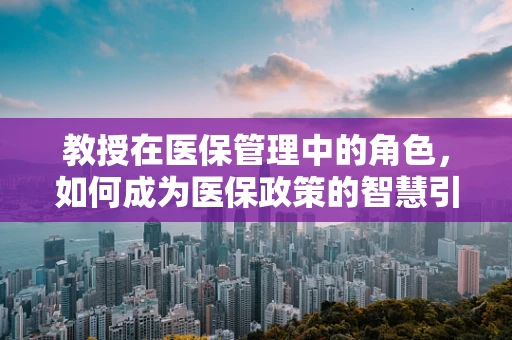 教授在医保管理中的角色，如何成为医保政策的智慧引航者？
