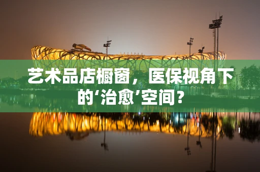 艺术品店橱窗，医保视角下的‘治愈’空间？