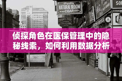 侦探角色在医保管理中的隐秘线索，如何利用数据分析技术进行欺诈侦查？