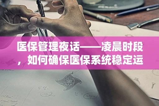 医保管理夜话——凌晨时段，如何确保医保系统稳定运行？