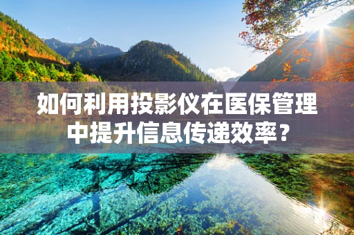 如何利用投影仪在医保管理中提升信息传递效率？