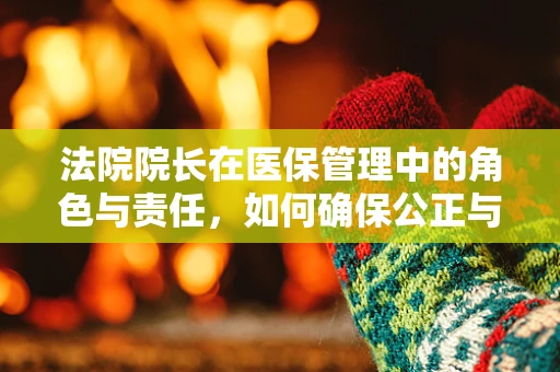 法院院长在医保管理中的角色与责任，如何确保公正与效率的平衡？