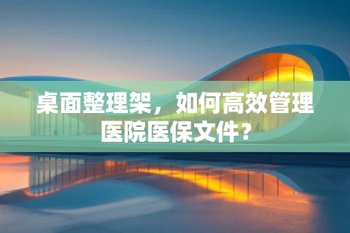 桌面整理架，如何高效管理医院医保文件？
