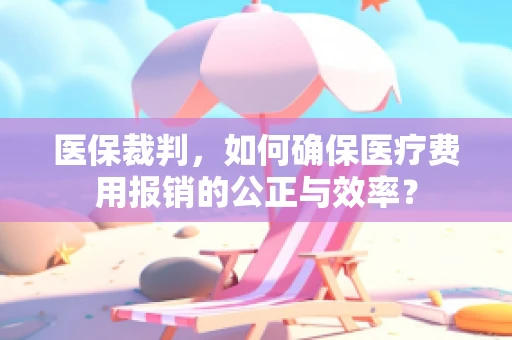 医保裁判，如何确保医疗费用报销的公正与效率？