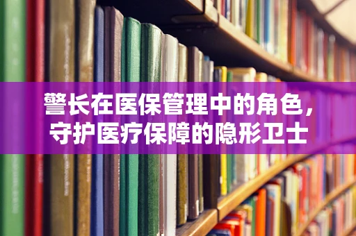 警长在医保管理中的角色，守护医疗保障的隐形卫士