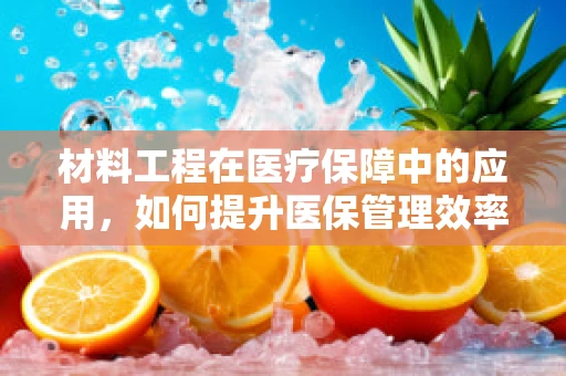 材料工程在医疗保障中的应用，如何提升医保管理效率？